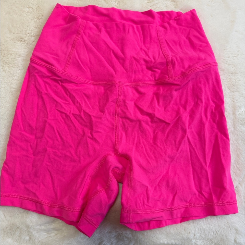 pink free people movement shorts